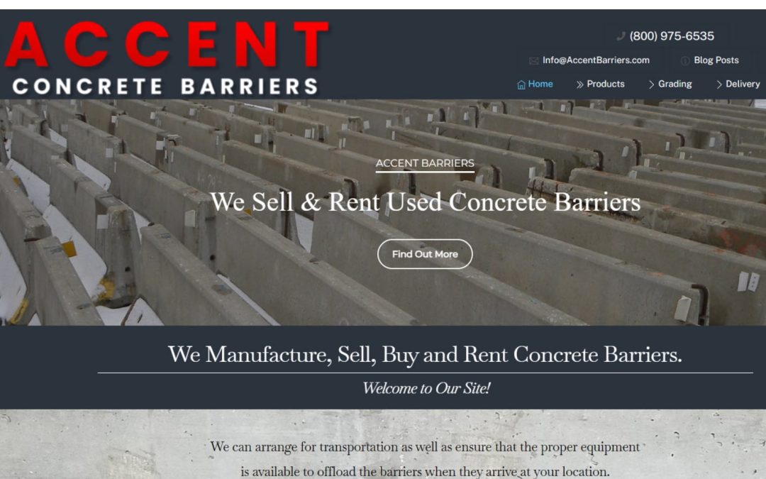 Accent Concrete Barriers