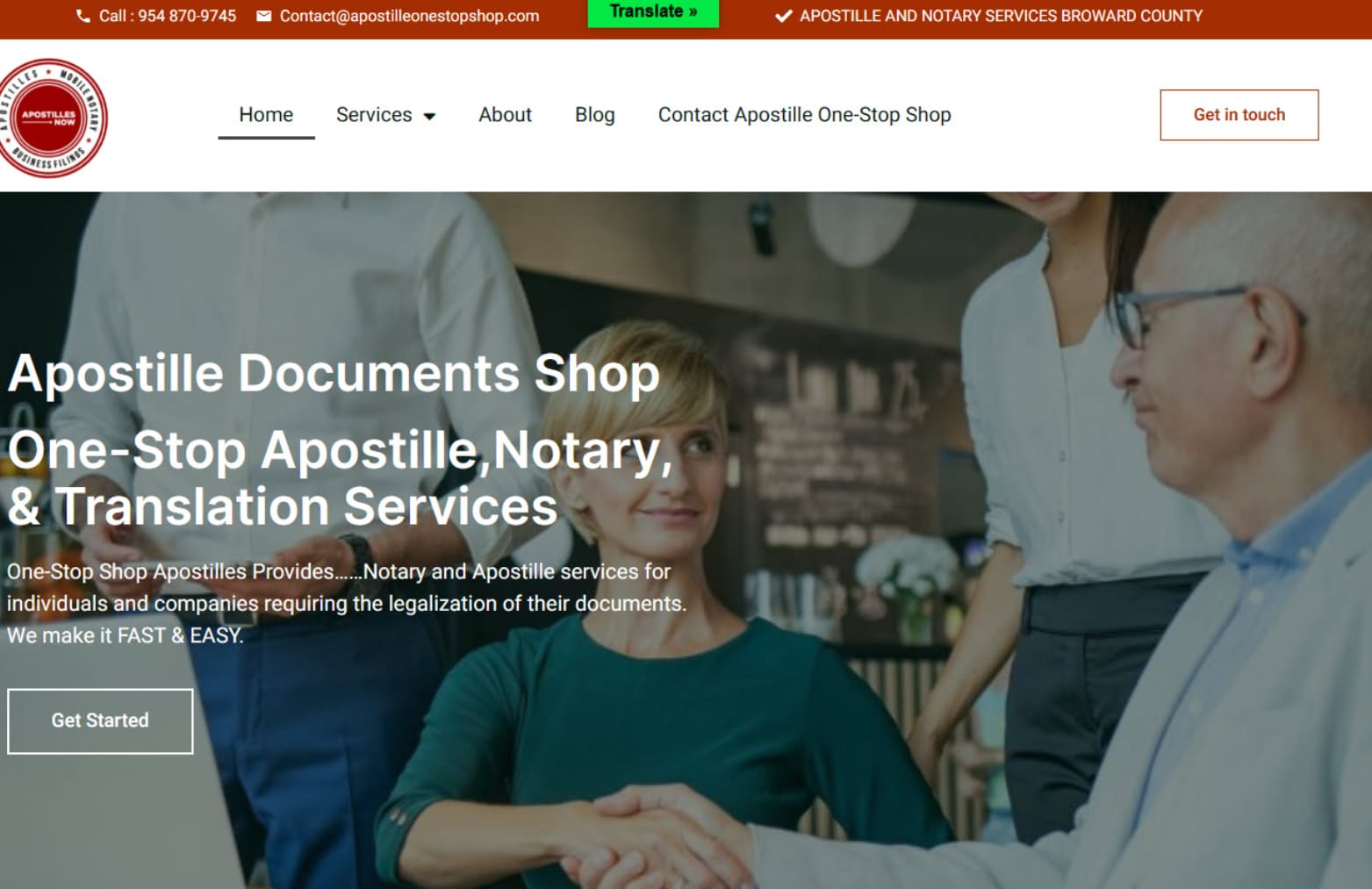 Apostille 1 Stop Shop